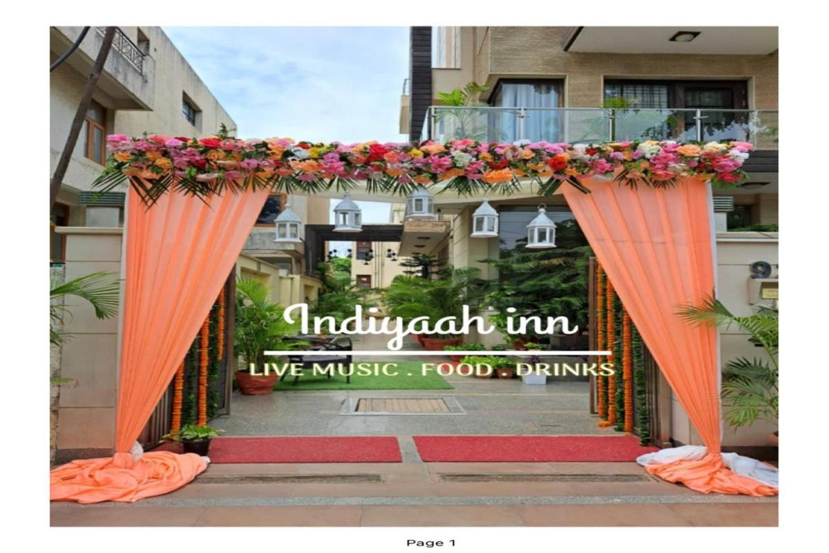 Indiyaah Inn Гургаон Экстерьер фото